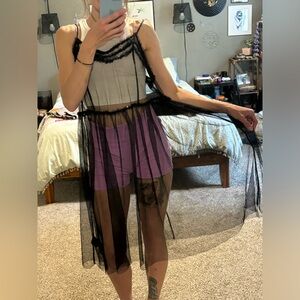 H&M ‘Divided’ mesh dress